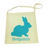 Blue Bunny Tote Bag