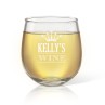 Crown Stemless Wine Glass