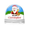 Santa Snow Globe