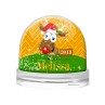Reindeer Snow Globe